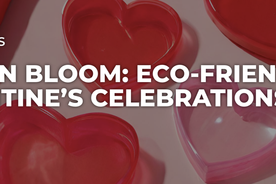 終結塑膠 讓愛綻放：選擇對環境友善的情人節慶祝活動